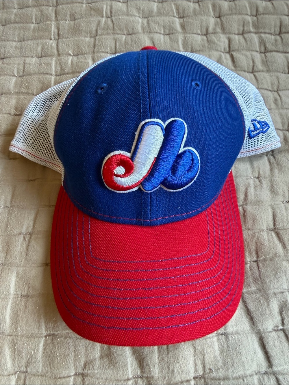 Montreal Expos MLB Baseball New Era Cooperstown Collection Hat Size L/XL